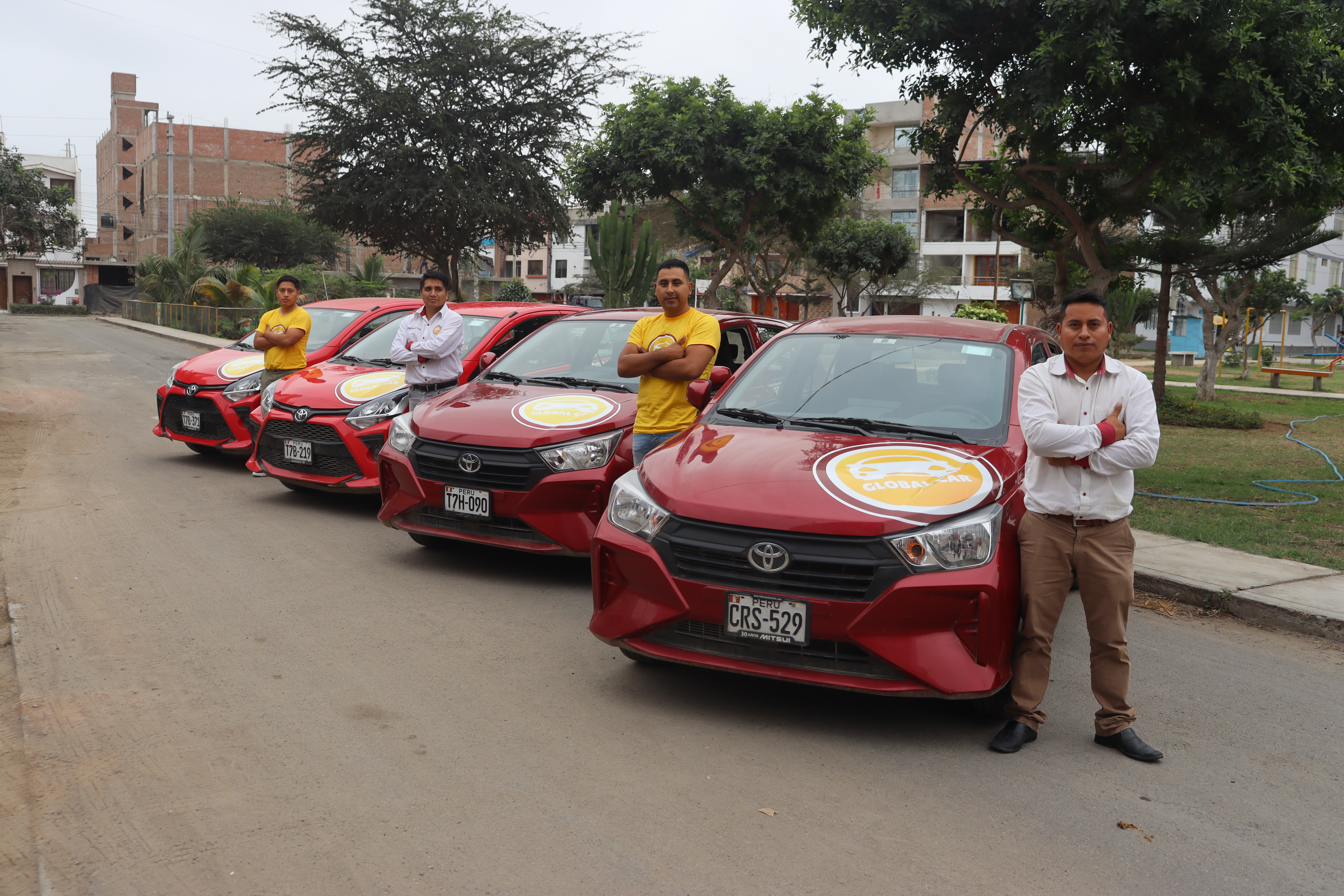 Vehículos de práctica de Global Car 3